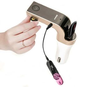 CARG7 Fm Transmitter Micro SD USB Girişli Aux Bluetooth Araç Kiti