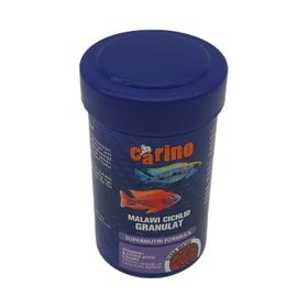 Carino Malawi Cichlid Granulat Etçil 100 ml Balık Yemi