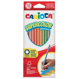 Carioca 12 Renk Ahşap Kuru Boya