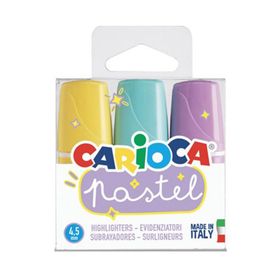 Carioca 3'lü Pastel Renk Mini İşaretleme Kalemi