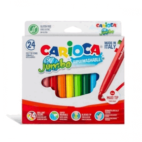 Carioca 40570 Jumbo 24'lü Keçeli Boya Kalemi