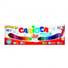 Carioca 41020 Joy 48 Renk Süper Yıkanabilir Keçeli Kalem