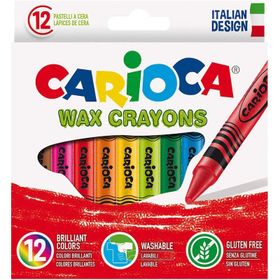 Carioca 42365 12 Renk Wax Pastel Boya