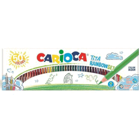 Carioca 42990 Tita Kuru Boya 50'li Gökkuşağı Set