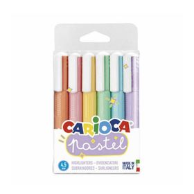 Carioca 43033 6 Renk Pastel Fosforlu Kalem