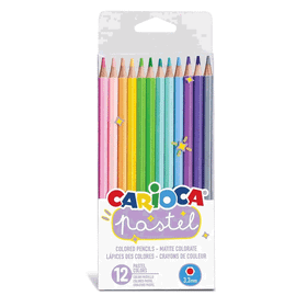 Carioca 43034 12'li Pastel Kuru Boya Kalemi