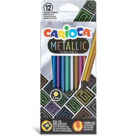 Carioca 43164 Metalik 12’li Kuru Boya
