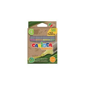 Carioca 4'lü Eco Family Fosforlu Marker