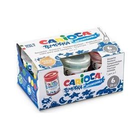 Carioca 6x35 gr Tempera Boya