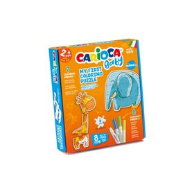 Carioca Boyanabilir Hayvanlar Bebek Puzzle