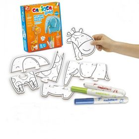 Carioca Boyanabilir Hayvanlar Bebek Puzzle