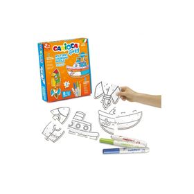 Carioca Boyanabilir Taşıtlar Bebek Puzzle