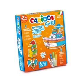 Carioca Boyanabilir Taşıtlar Bebek Yapboz