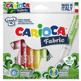 Carioca Cromatex 12'li Kumaş Boyama Kalemi