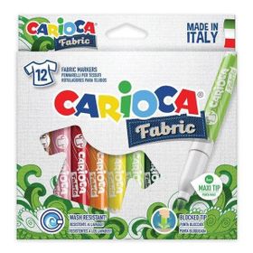 Carioca Cromatex 12'li Kumaş Boyaması