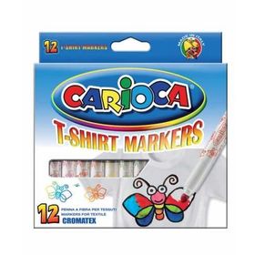 Carioca Cromatex 12'li Kumaş Boyaması