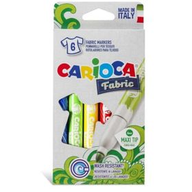 Carioca Cromatex 6'lı Kumaş Boyama Kalemi