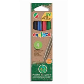 Carioca Eco Family 4 Renk 4'lü Tükenmez Kalem