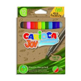 Carioca Ecofamily Joy Yıkanabilir 12li Keçeli Boya Kalemi