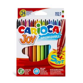 Carioca Joy Soft Süper 24'lü Yıkanabilir Keçeli Boya