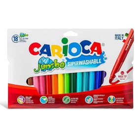 Carioca Jumbo 18'li Keçeli Boya Kalemi