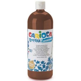 Carioca Kahverengi Süper Yıkanabilir 1000 ml Guaj Boya
