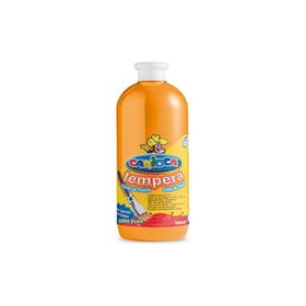 Carioca KO030-05 1000 ml Plastik Şişede Portakal Rengi Tempera Boya