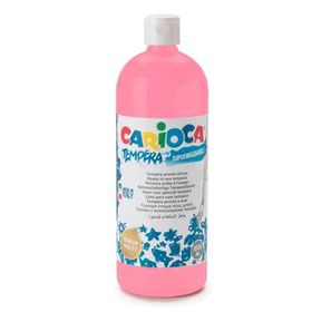 Carioca KO030-09 Tempera Pembe 1000 ml Süper Yıkanabilir Guaj Boya