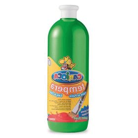 Carioca KO030-12 1000 ml Plastik Şişede Yeşil Tempera Boya