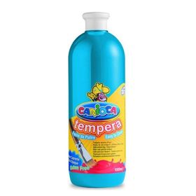 Carioca KO030-18 Tempera Mavi 1000 ml Süper Yıkanabilir Guaj Boya