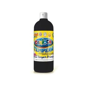 Carioca KO030-24 1000 ml Plastik Şişede Siyah Tempera Boya