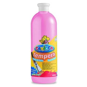 Carioca KO030-27 1000 ml Plastik Şişede Pembe Tempera Boya