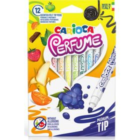 Carioca Kokulu Yıkanabilir 12'li Keçeli Boya Kalemi
