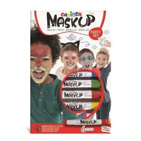 Carioca Mask Up Party 6 Renk Yüz Boyası