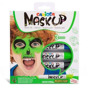 Carioca Maskup 3'lü Monster Yüz Boyası