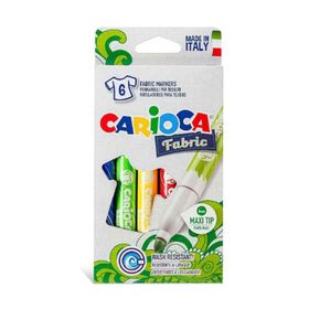 Carioca Maxi 6'lı Kumaş Keçeli Boya Kalemi