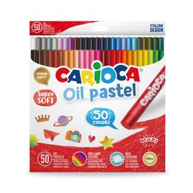 Carioca Maxi Paket 50 Renk Yağlı Pastel Boya
