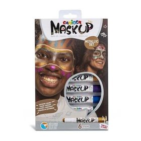 Carioca Metalik 6 Renk Mask Up Yüz Boyası