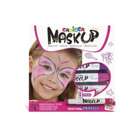 Carioca Prenses Set 6 gr 3'lü Mask Up Yüz Boyası Seti