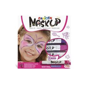 Carioca Prenses Set 6 gr 3'lü Mask Up Yüz Boyası Seti