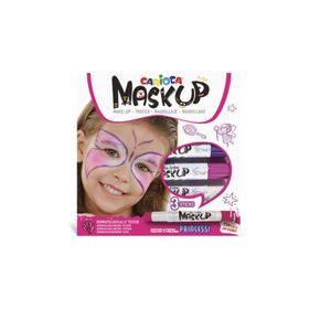 Carioca Prenses Set 6 gr 3'lü Mask Up Yüz Boyası Seti