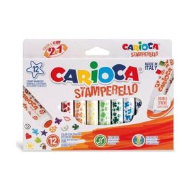 Carioca Stamperello Yıkanabilir 12 Keçeli Boya Kalemi