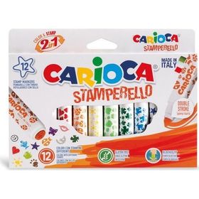 Carioca Stamperello Yıkanabilir 12 Keçeli Boya Kalemi