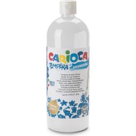 Carioca Tempera Beyaz 1000 ml Süper Yıkanabilir Parmak Boya
