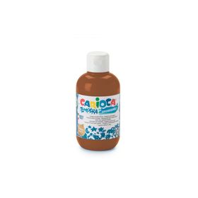 Carioca Tempera Kahverengi 250 ml Süper Yıkanabilir Parmak Boya