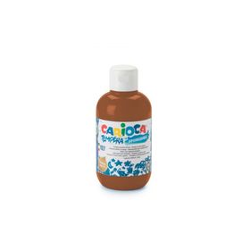 Carioca Tempera Kahverengi 250 ml Süper Yıkanabilir Parmak Boya