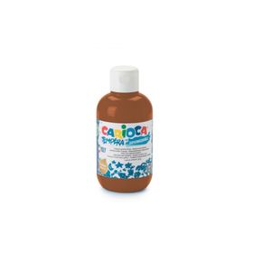 Carioca Tempera Kahverengi 250 ml Süper Yıkanabilir Parmak Boya