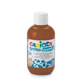 Carioca Tempera Kahverengi 250 ml Süper Yıkanabilir Parmak Boya