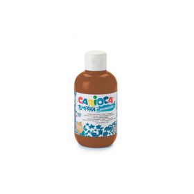 Carioca Tempera Kahverengi 250 ml Süper Yıkanabilir Parmak Boya