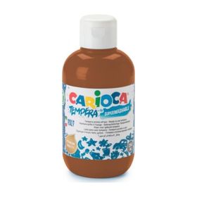 Carioca Tempera Kahverengi 250 ml Süper Yıkanabilir Parmak Boya
